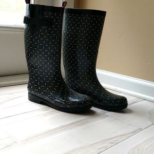 Women rain boots for wide calves